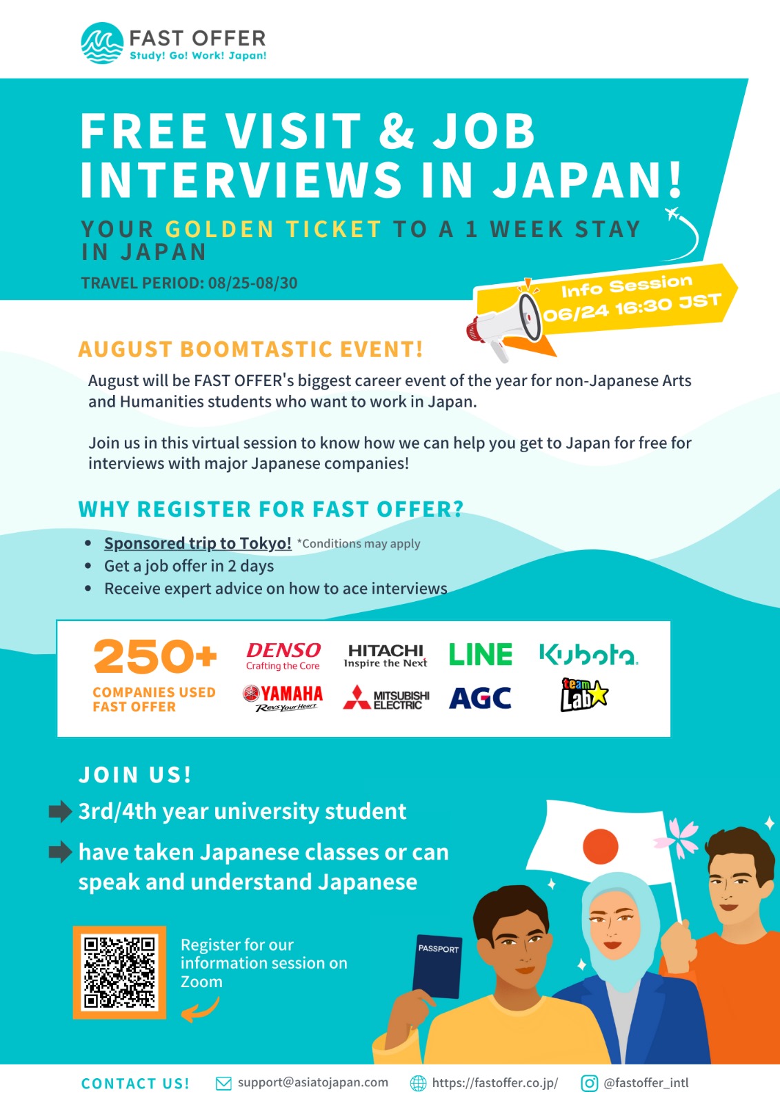 ITB Career Center - FREE VISIT & JOB INTERVIEWS IN JAPAN - FAST OFFER JAPAN