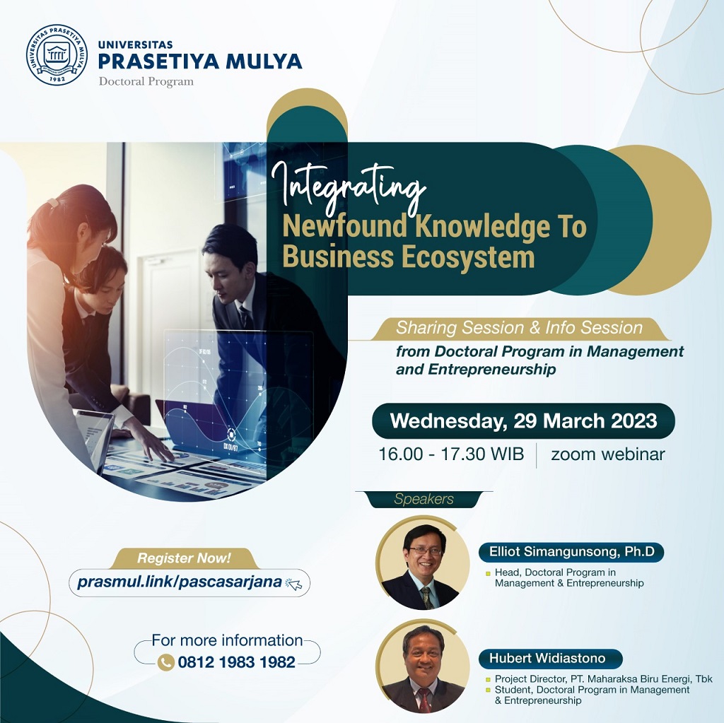 ITB Career Center - Universitas Prasetiya Mulya: Integrating Newfound ...